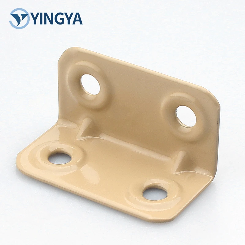 Factory Price 90 Degree Right Angle Anchor L-Shaped Corner Code Metal Bracket Furniture Cabinet Connectors Shelf Supports Fixed