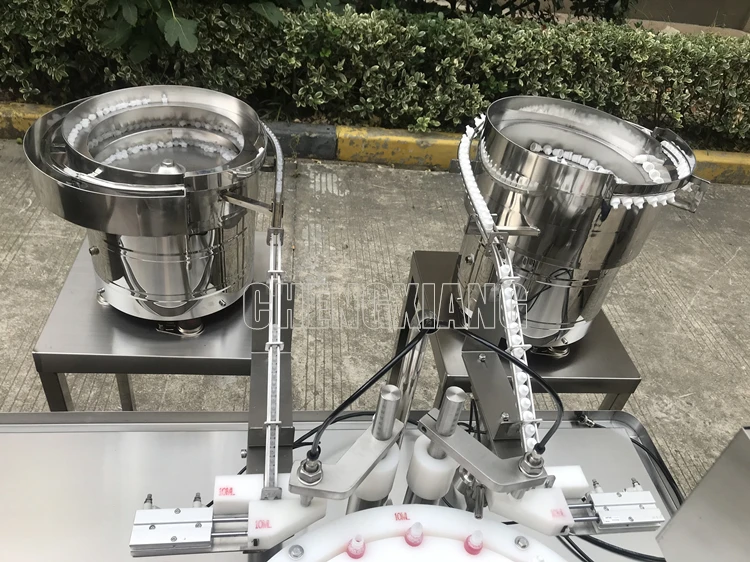 Automatic cyanoacrylate adhesive super glue tincture bottle filling capping machine