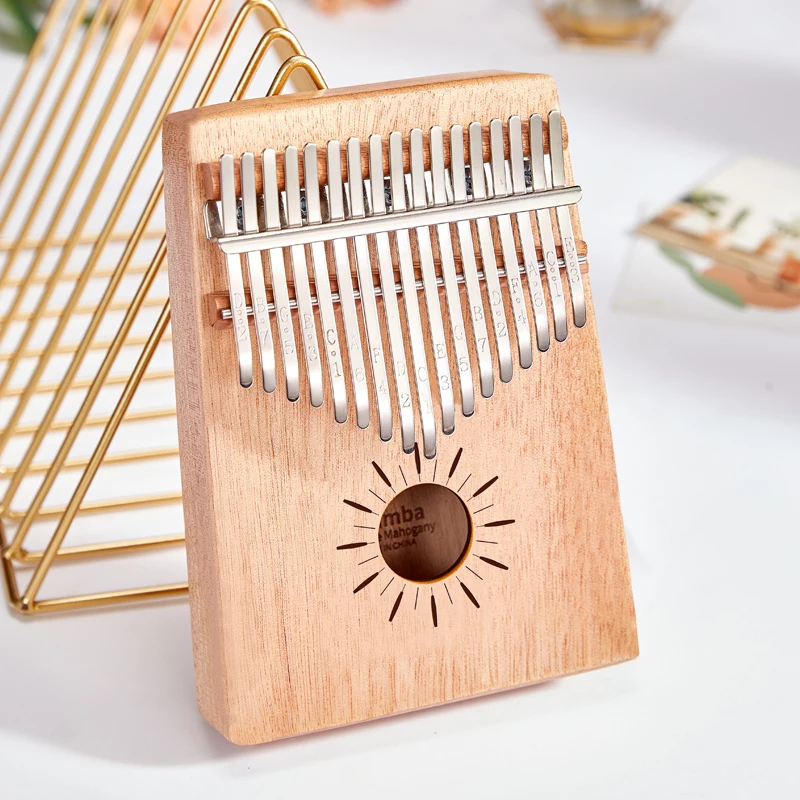 Kalimba Musical Instrument Professional Finger Piano Thumb Piano OEM 17Key Kalimba Support Customizable Kalimba for Beginners