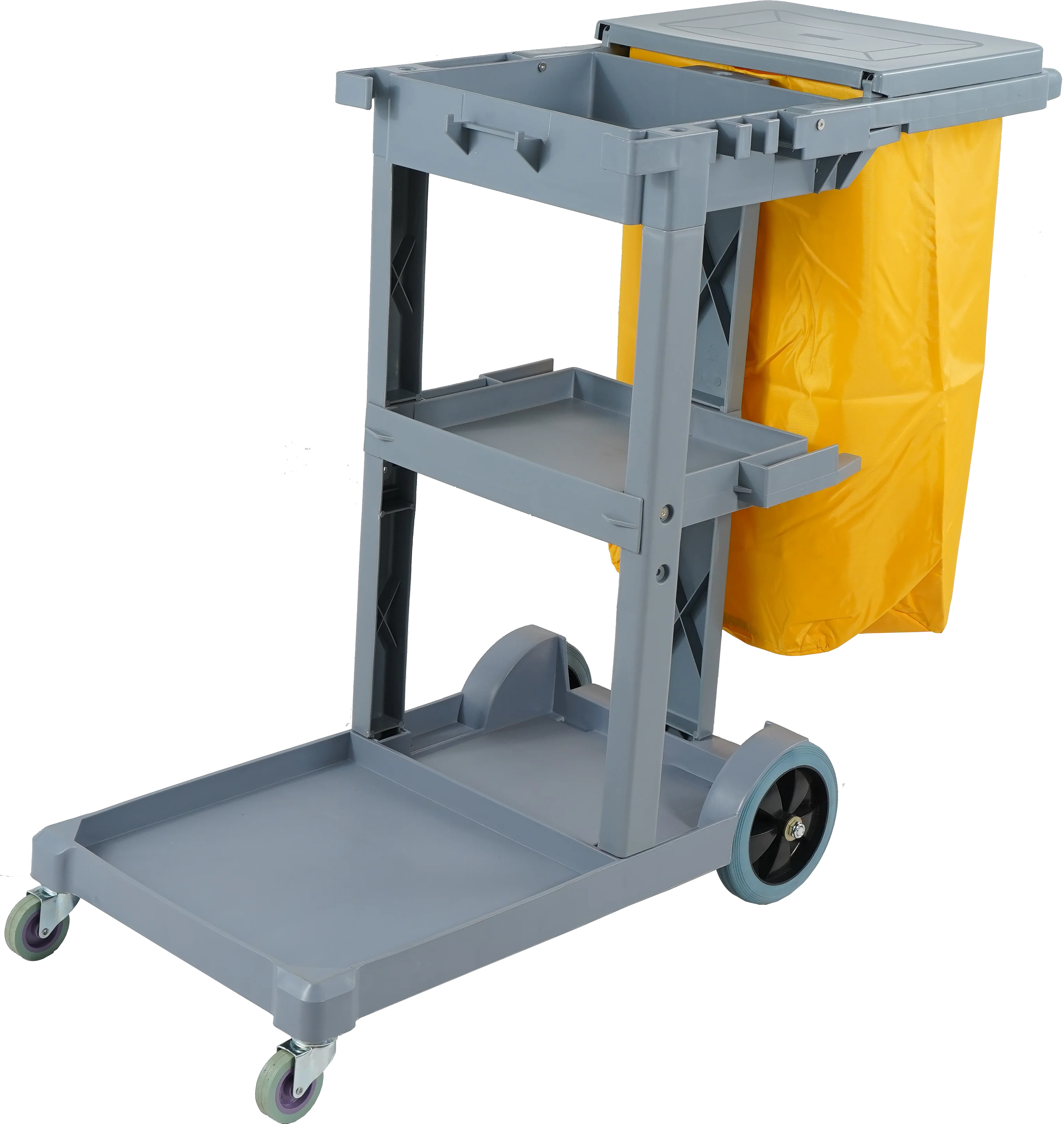 professional housekeeping hotel cleaning trolley hospital cleaning trolley