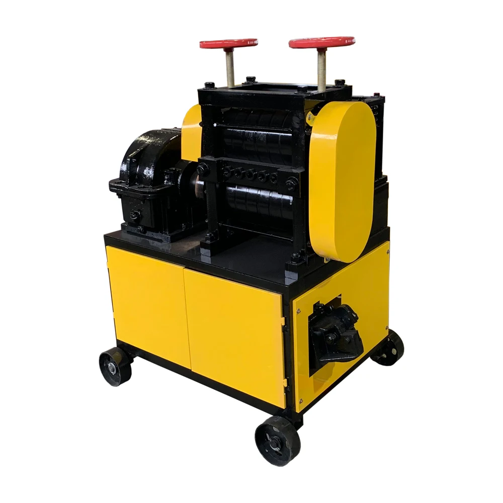 Used Rebar steel Bar Scrap Steel Wire Rebar Straightener Machine