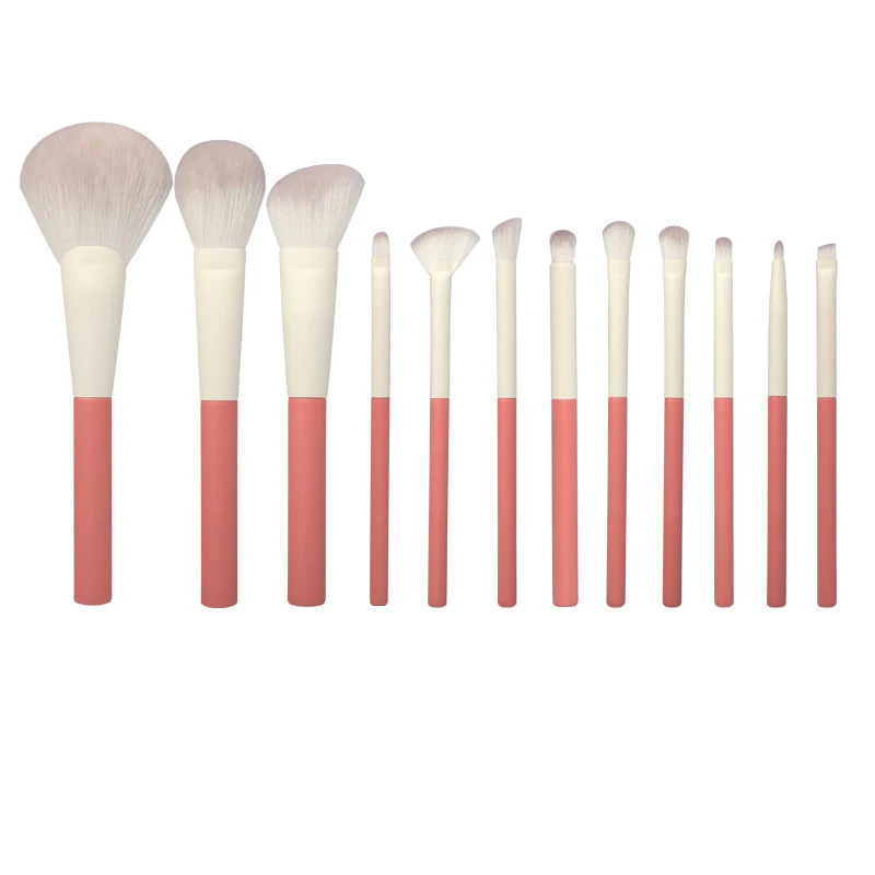 2023 Hot Sale Bling 12 Pcs Custom Competitive Glitter Makeup Brush Set Reasonable Personalized Wholesale Price Make Up Brushes