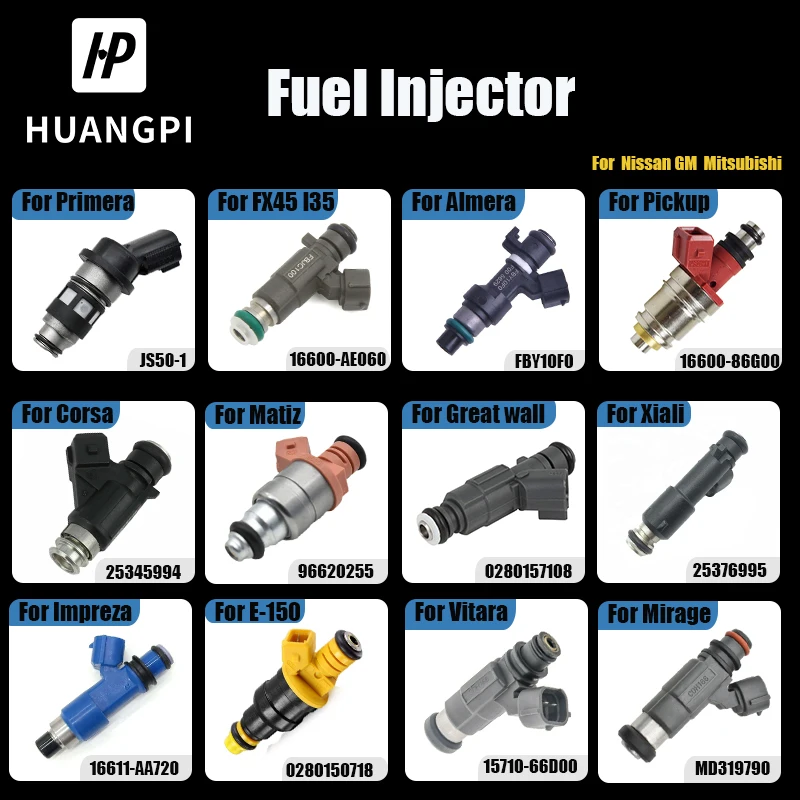 
Wholesale Auto Parts Nozzle Auto Valve Fuel injector For Toyota Lexus Mitsubishi Mazda Nissan Honda Hyundai 