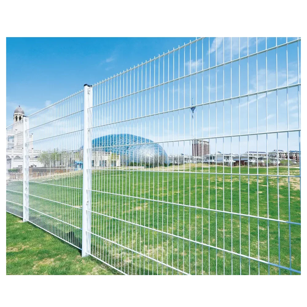 2m x 2.5 m welded panel 656 galvanized double wire fence