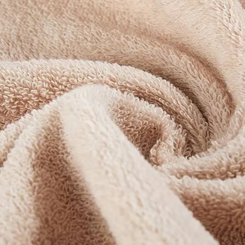 100% Organic Cotton Bath Towels Custom Logo Solid Color Adult Cotton Bath Towels