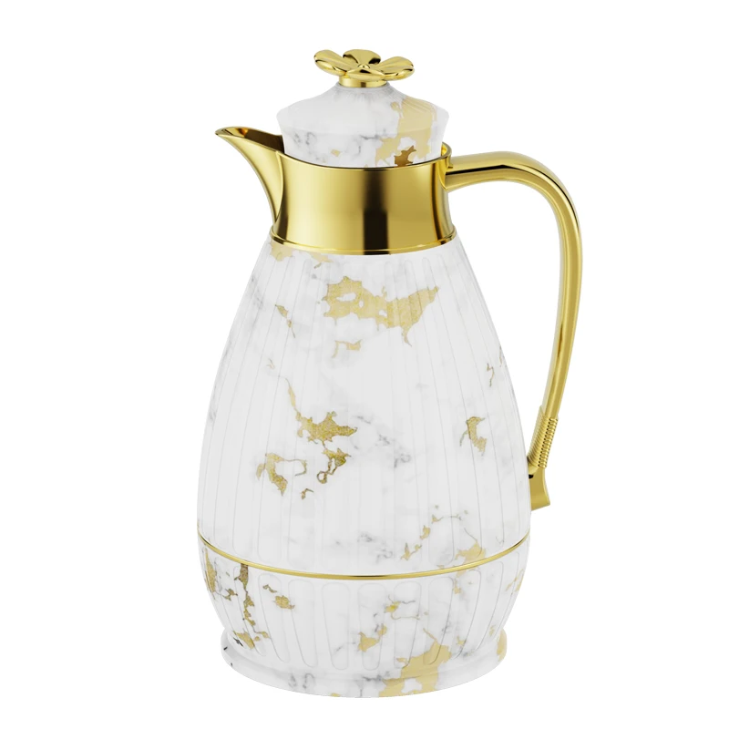 Sunlife new arrival thermal jug  Pink glass-lined thermo coffee arabic style coffee pot vacuum flask