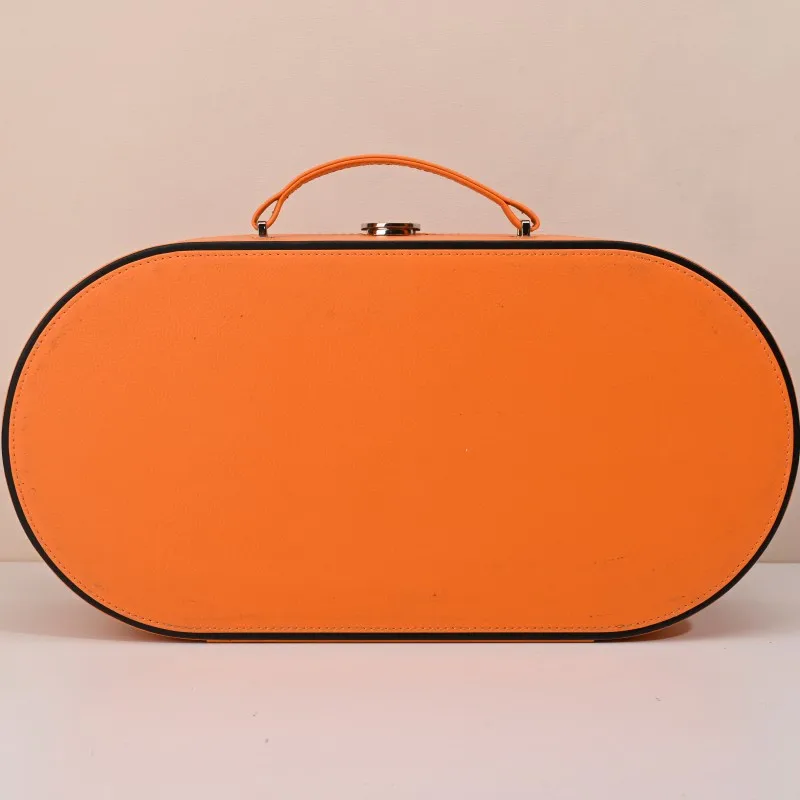 Factory supply OEM design high-end custom logo orange wine bottle with corkscrew accessories packaging box for 2 wine bottle