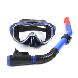 Wholesale Snorkel Mask Scuba Diving Mask Ank Snorkel Diving Equipment Snorkeling Swimming Dive Mask Set For Children And Adult