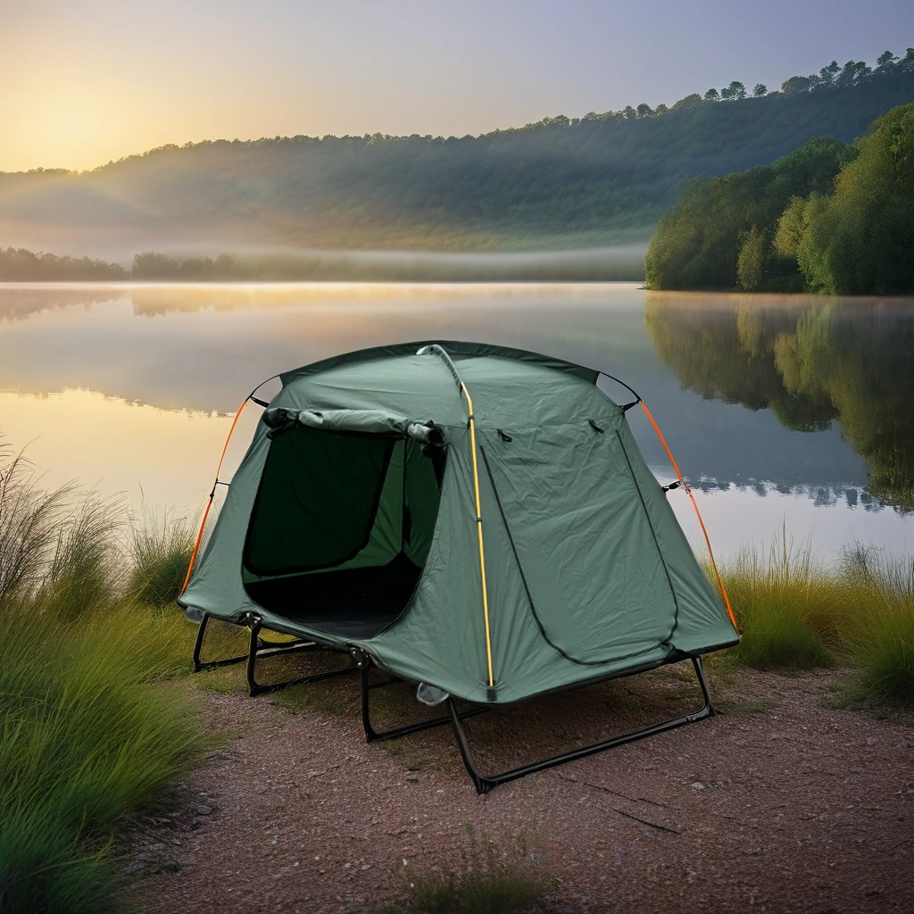 Hot Sale Large Oxford Fabric Weatherproof One-Bedroom Winter Warm Outdoor Camping Tent for 2 Persons for Fishing