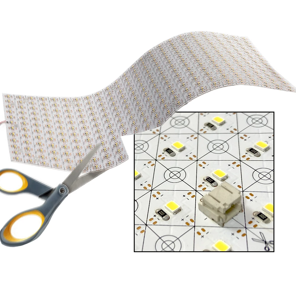 Шэньчжэнь идеальная Гибкая Светодиодная панель 503 1*235*6 5 мм световая для одного цвета 2 и световой короб