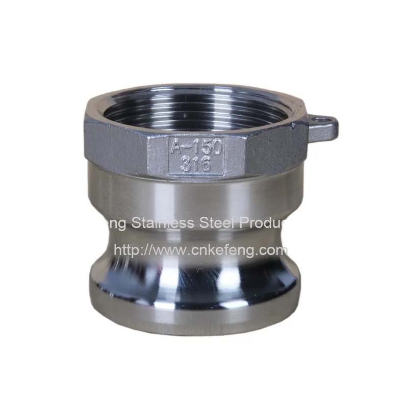 stainless steel acople para bombas de agua cam lock hose connectors