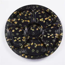 Plastic Disposable Round Transparent Plate