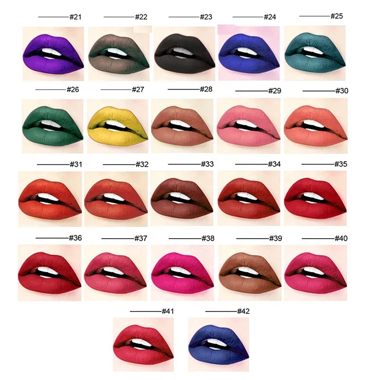 
Best Seller Cruelty Free Matte Lip Gloss Private Label Custom clear no logo Vegan Matte Lipgloss Waterproof 