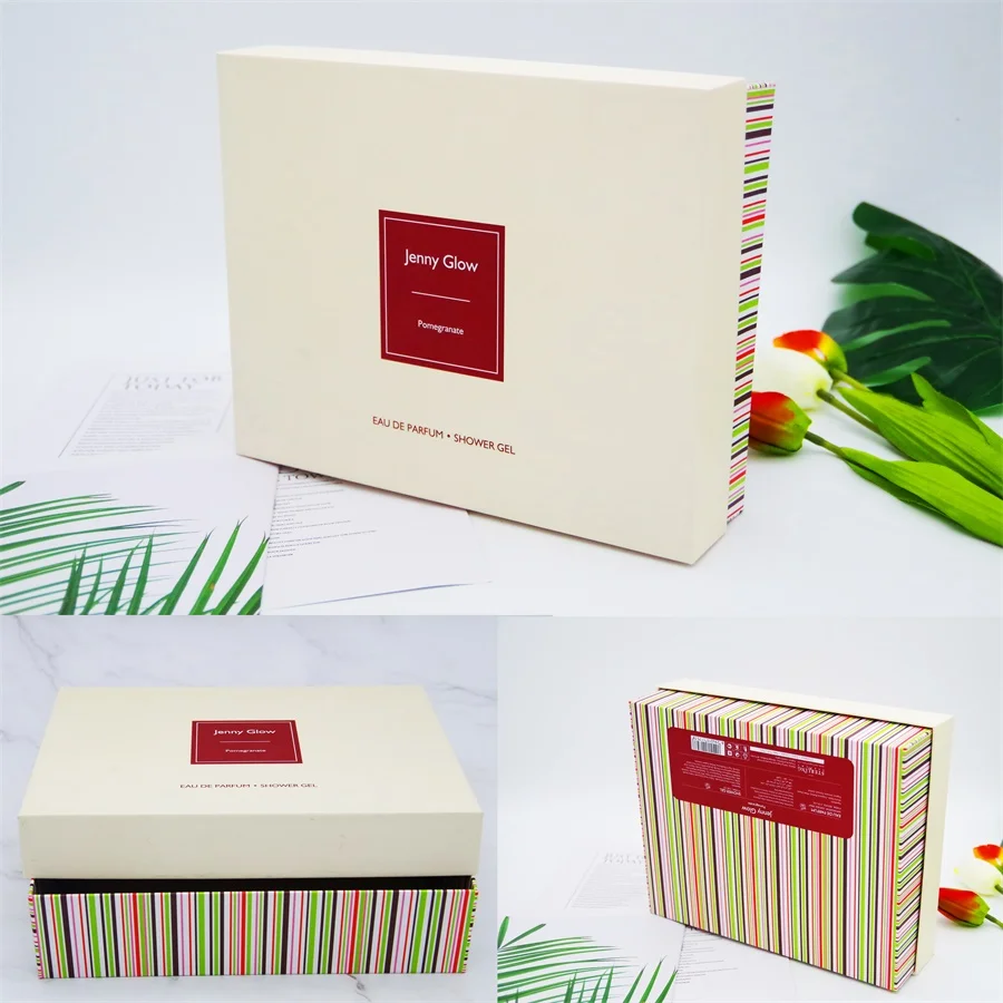 Brand box luxury custom square white cardboard gift box cardboard high gloss white cardboard boxes packaging