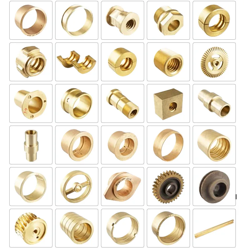 High Quality Customized CNC Machining Brass Parts Copper Stainless Steel Precision Drilling Mechanical Turned Parts Prices