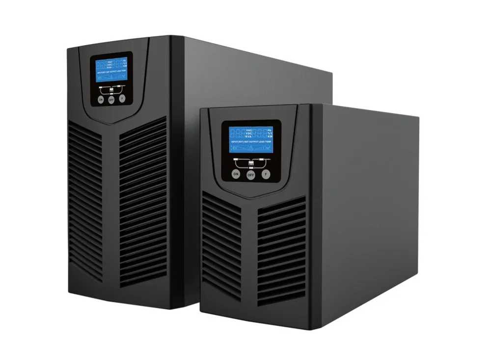 Online UPS 10kva with Batteries Long Backup Time Three Phase 220v Low Frequency with 1 Year Warranty High Quality