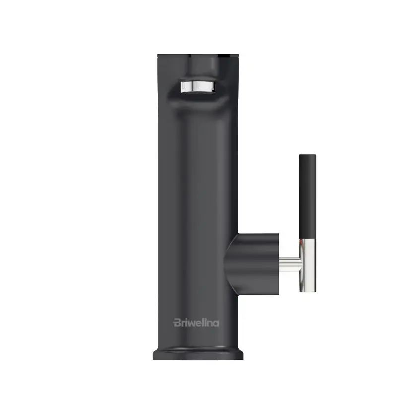 Briwellna 220V 3200W ABS Plastic Instant Hot Water Faucet Electric Water Heating Tap for Bathroom