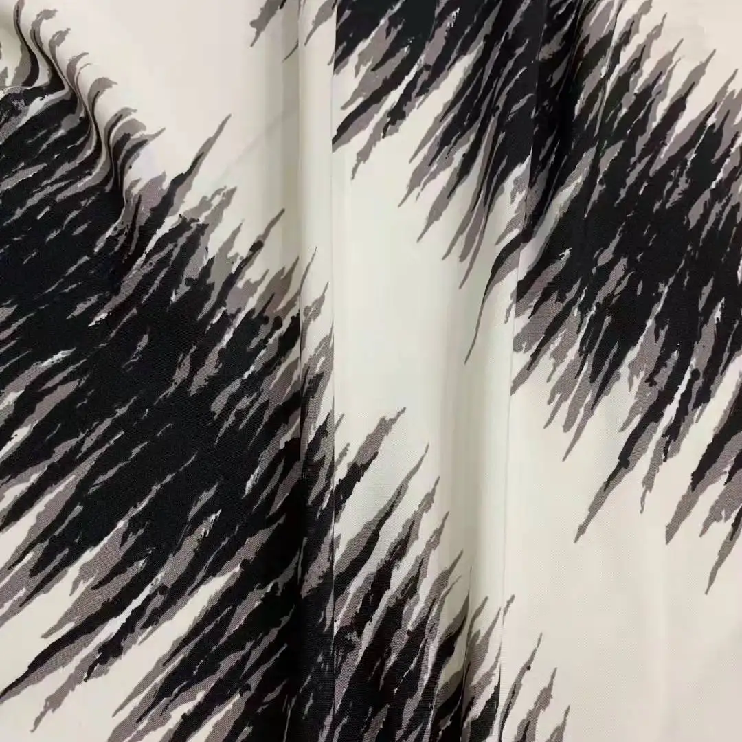 custom printed satin fabric silk satin fabric premium for custom t shirt printing