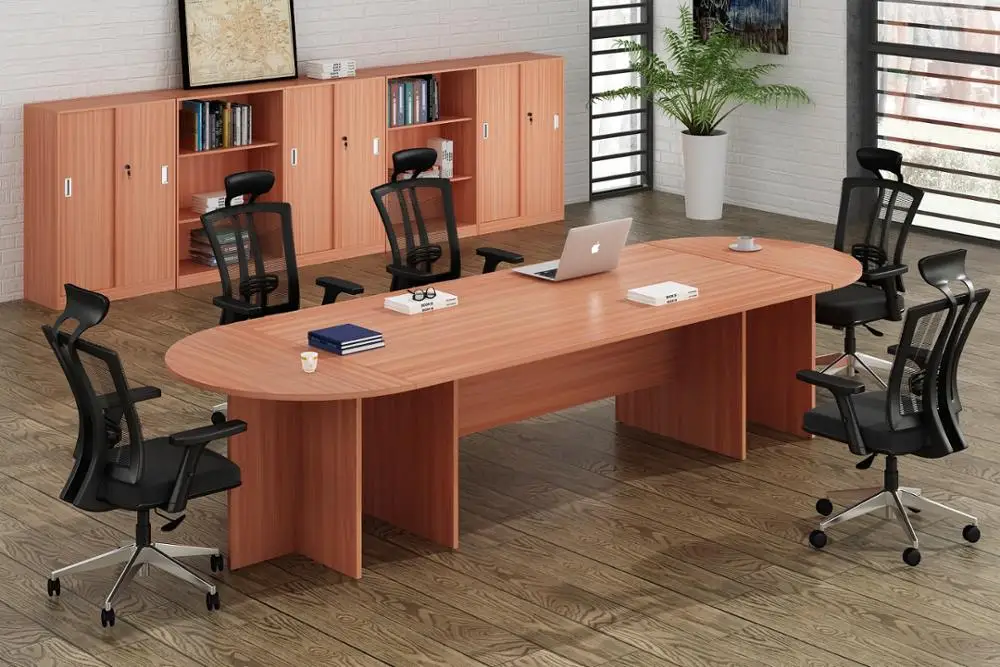 Full-Board Minimalist Style 4-12 People Mini Office Negotiation Meeting Coffee Desk Coffee Round Coffee Table