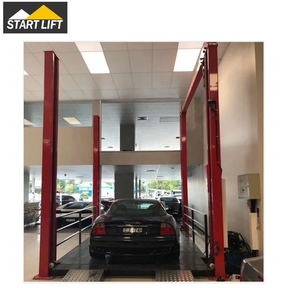START 3 Tons 5.5M Height Car Elevator Lift Four Post Car Lift