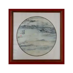 Manufacturers Wholesale Wooden Frame Natural Stone Material Stone Crafts