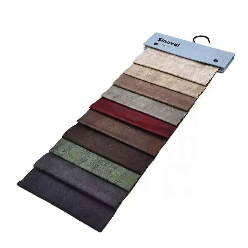 Free Sample factory hot sale soft bronzed suede fabric with backing fleece for home decor bags shoes toy