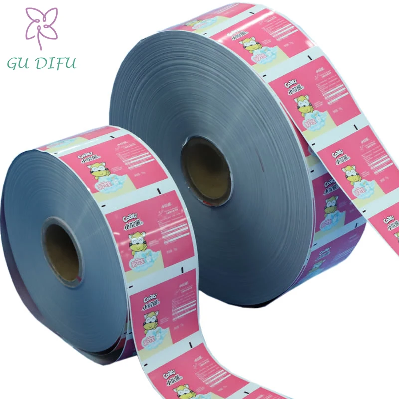 Custom Wholesale Plastic Barrier Aluminium Laminated Web Film for ointment Food printing laminate film roll