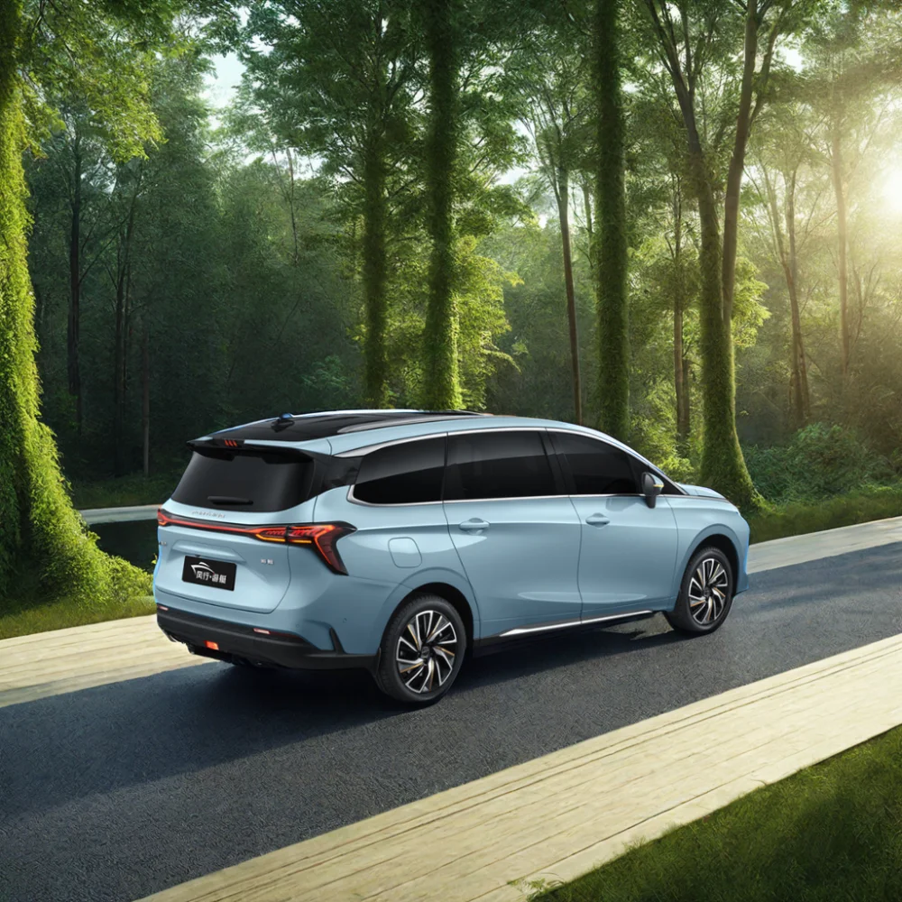Прямая продажа Dongfeng MPV M4 HEV Новый энергетический Электрический мини-фургон новый автомобиль 7 мест гибридный тип топлива