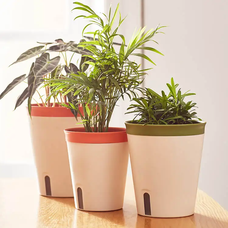 BRICE Blomkrukor Home and Garden Automatic Watering Flower Pots Indoor Outdoor Planters Plastic Simple