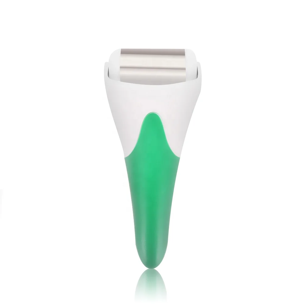 Portable Face And Body Massage Skin Cooling Ice Roller With Cooling Gel For Red Face Calm Sunburn Recover Medical Grade Test
