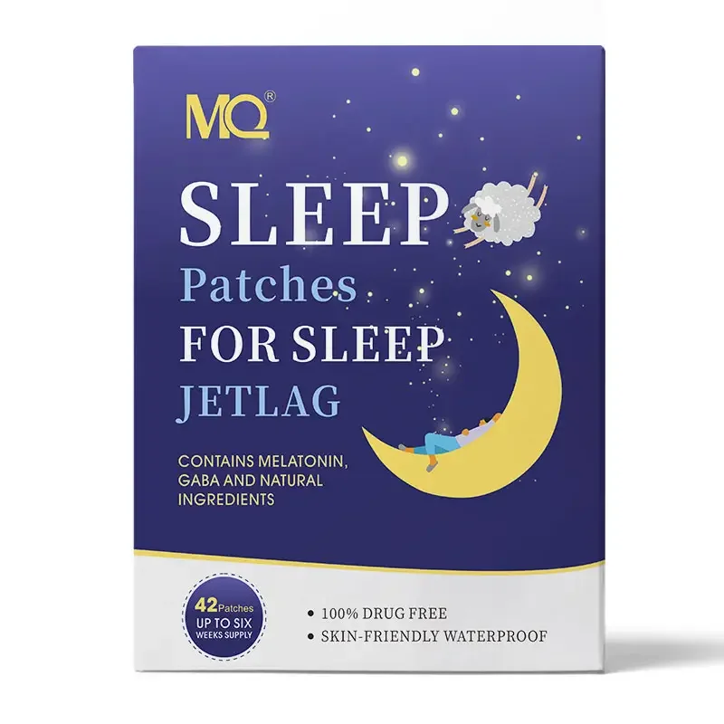 100% natural herbs melatonin wellamoon essential oils sleep aid aromatherapy sleep patch  custom logo