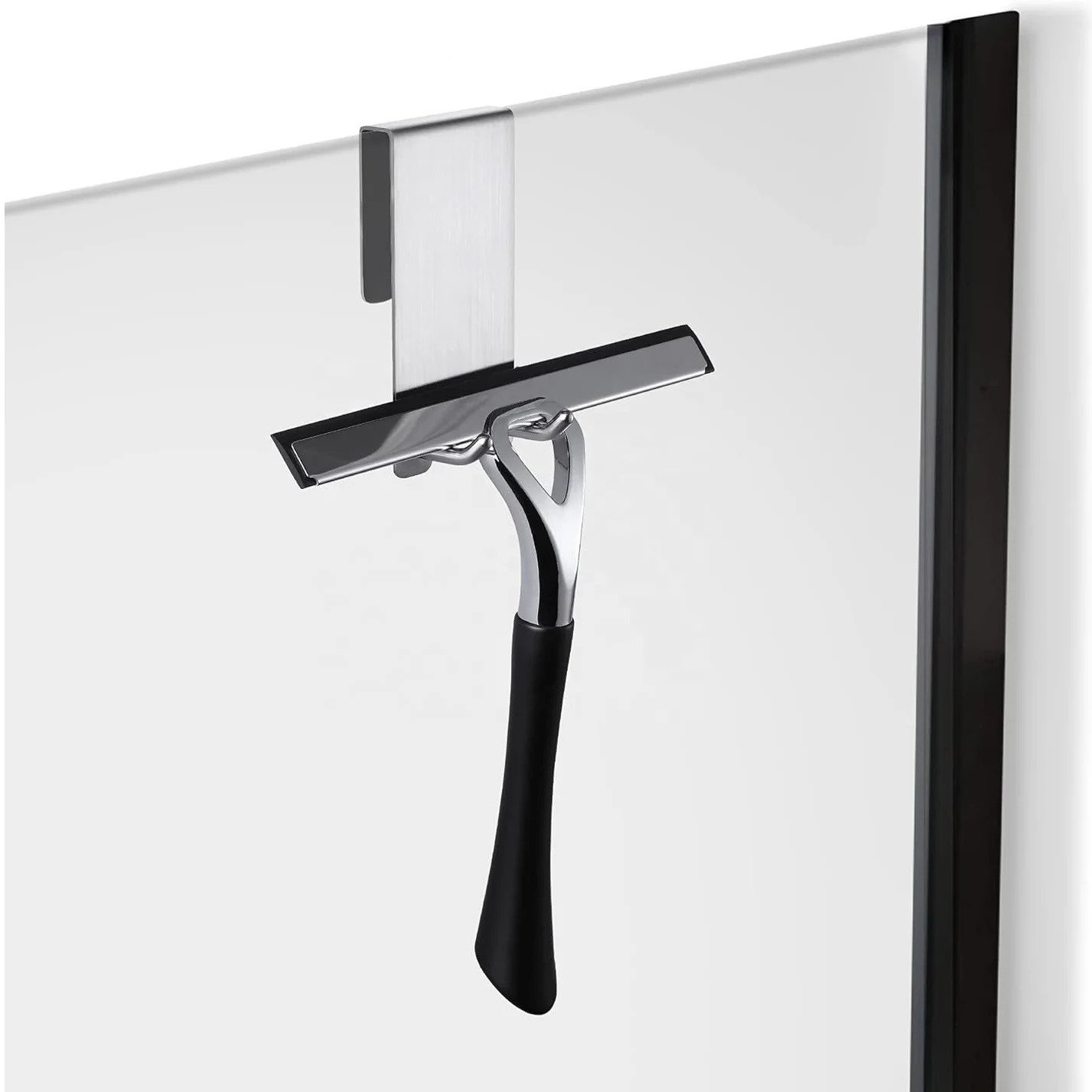 Stainless Steel 2 Packs Shower Door Hooks Over The Door Hanger Hooks Shower Towel Hooks for Bathroom Glass Shower Door