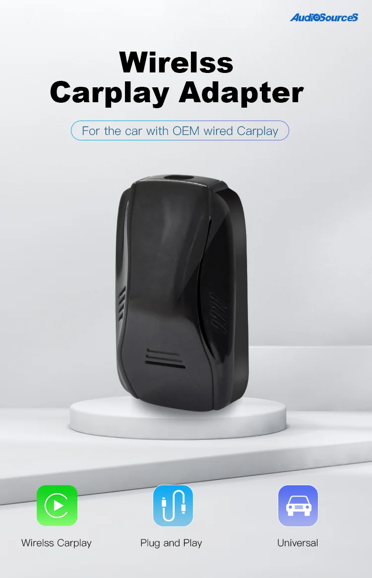 Wholesale Universal Carplay Wireless Dongle Box from OEM Wired to Wireless