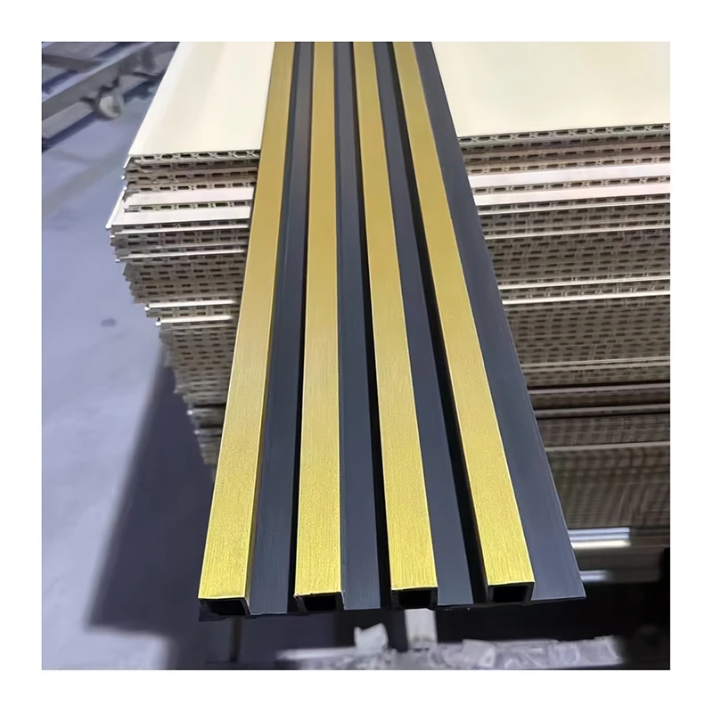 New arrival indoor marble decorative wall board TV background wall cladding square hole wall panel