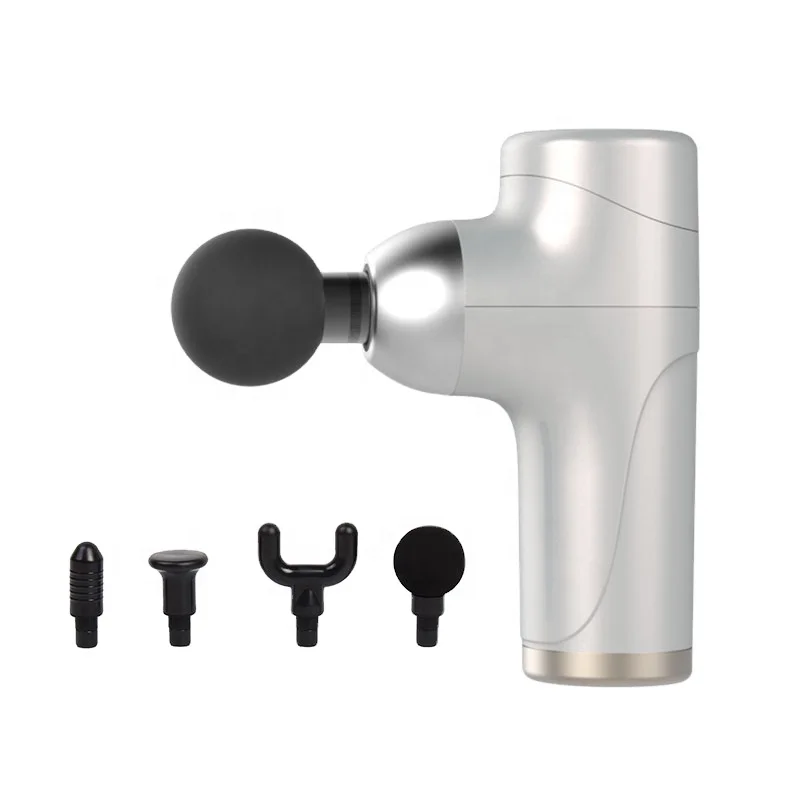 2023 LUYAO Massage gun deep tissue percussion muscle massager with brushless motor six massage speeds