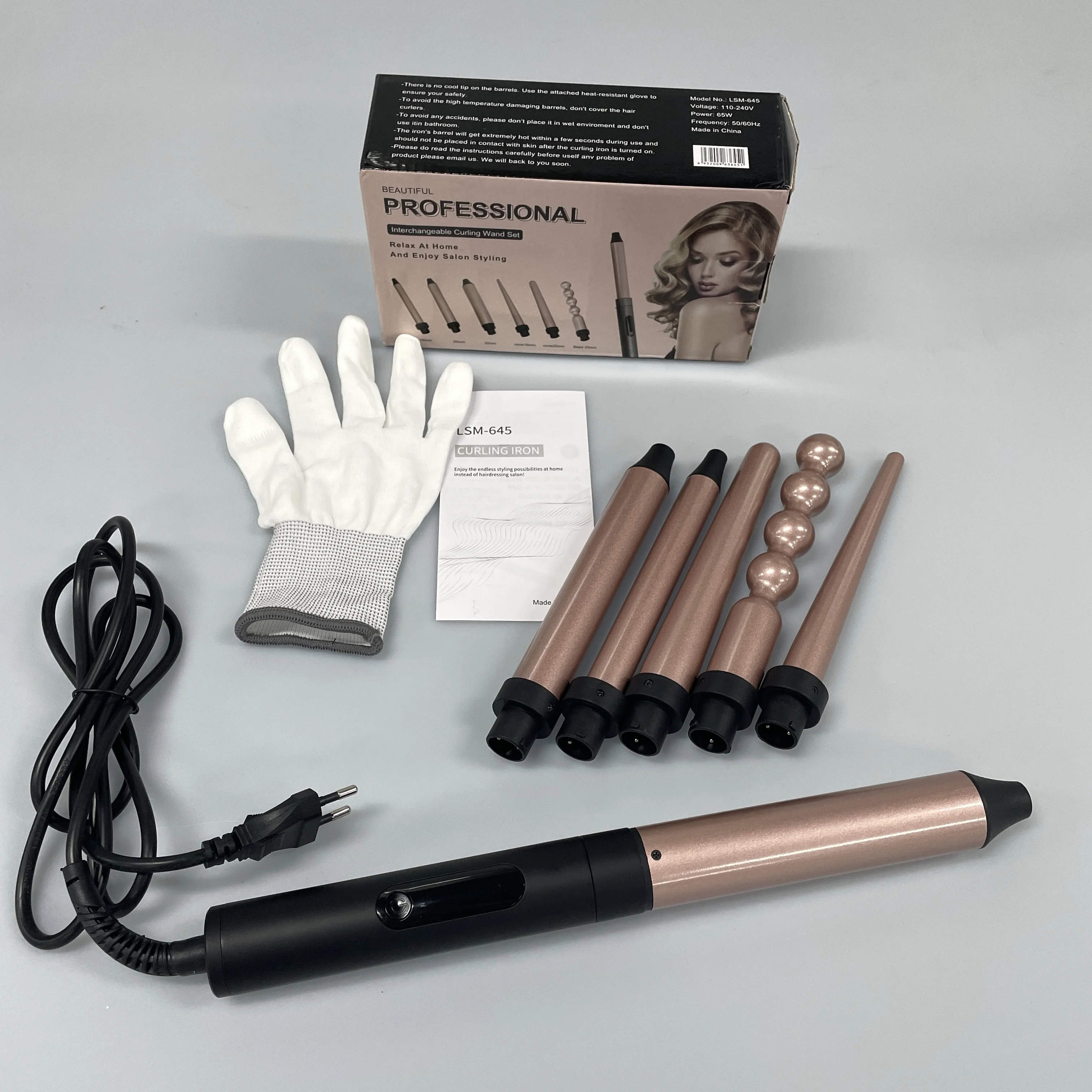 360 degree Rotating Curling Iron 2024 Professional Upgraded Automatic Curling Iron professional Hair Curler for Long Hair