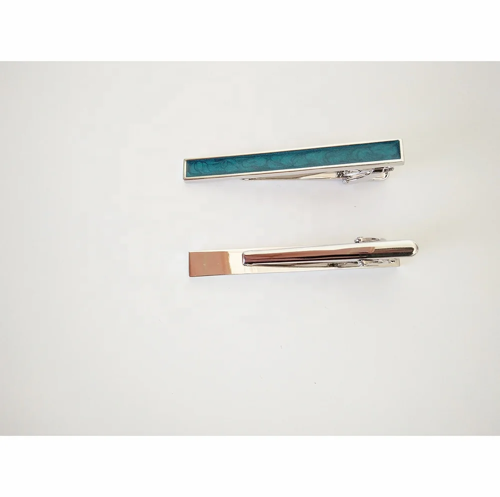 Blue enamel bar tie bar clip aircraft men tie clip