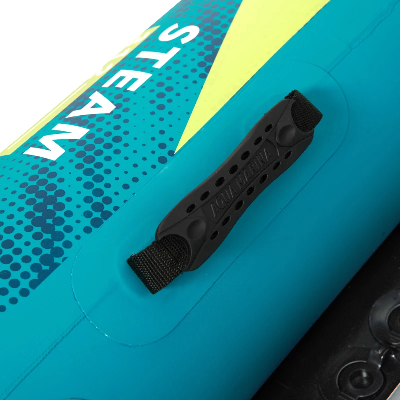 Aqua Marina Steam-312 надувной Универсальный каяк для белой воды на 1 человек. Колода DWF. Усиленный ПВХ.