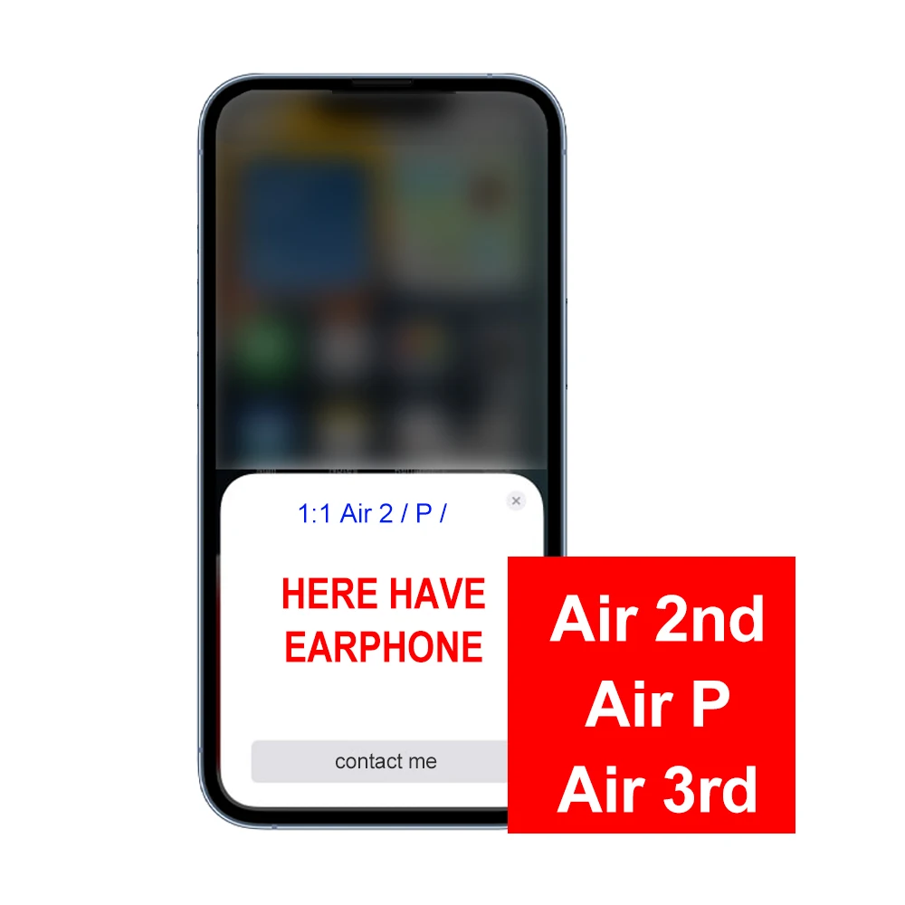 Airoha 1536U 1562a 1562m BT5.0 Air Clone Sport TWS Earphone Earbuds Pods 3 Pro Huilian A6 A8 A10 Gen 2 1:1