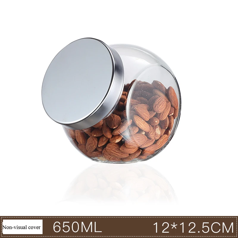 Hot Selling  Rotate Lid candy jar Kitchen jars for spices Spice Seasoning Bottle Jar