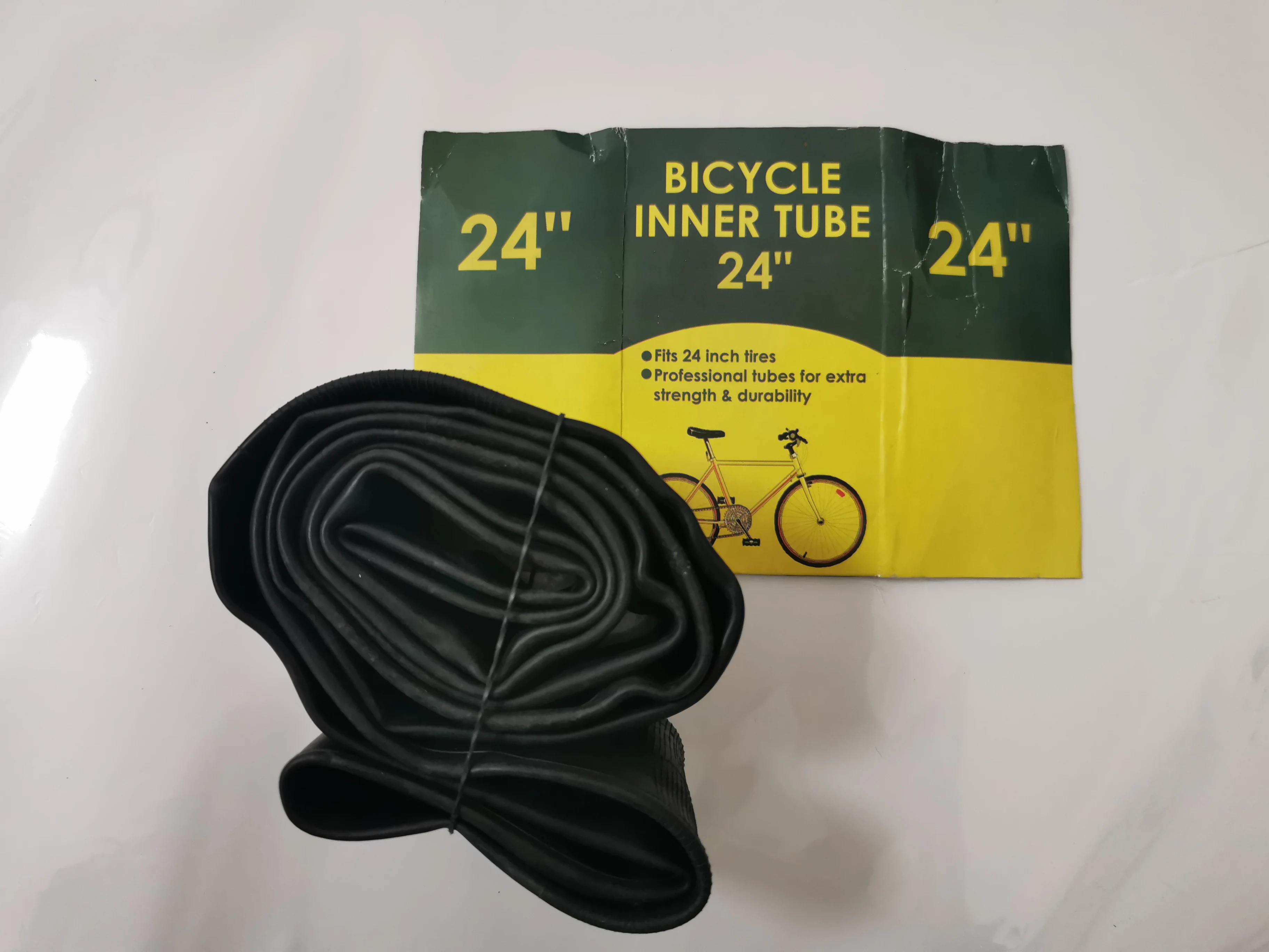Bicycle inner tube 12 / 14 / 16 / 18 / 20 / 22 / 24 / 26 / 27.5/29 inch 700C AV FV full size tube butyl rubber MTB bike