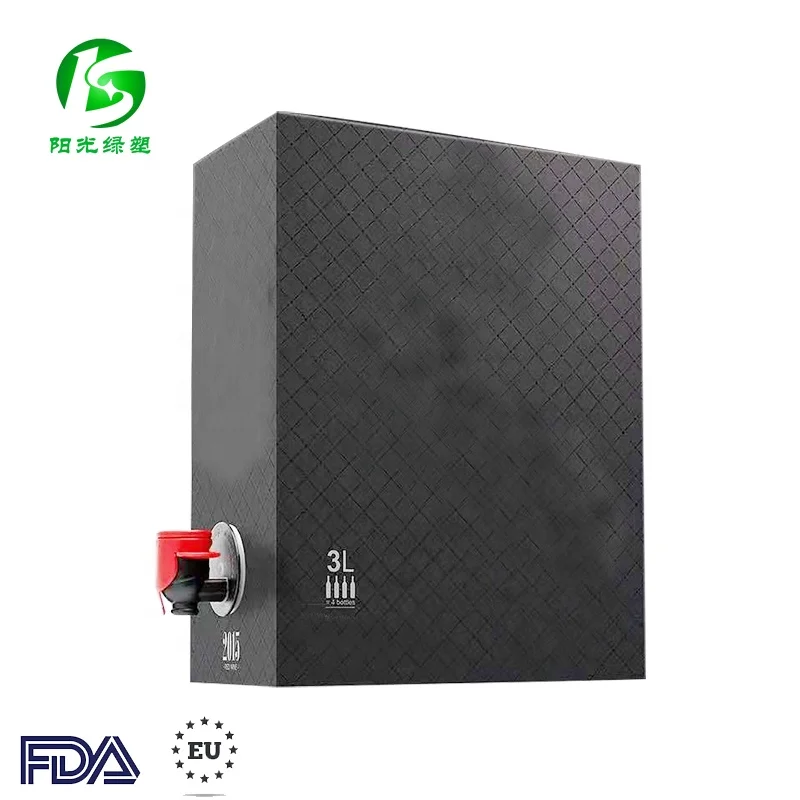 1L Liquid Plastic Bag in Box Wine Dispenser