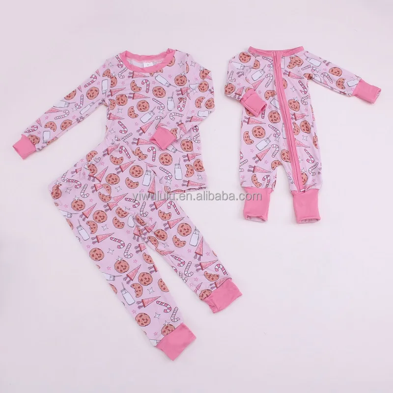 Bamboo Rayon Spandex Baby Footed Toddler Pajamas Romper Zip Front  Sleeper Infant Baby Clothes Jumpsuit Romper