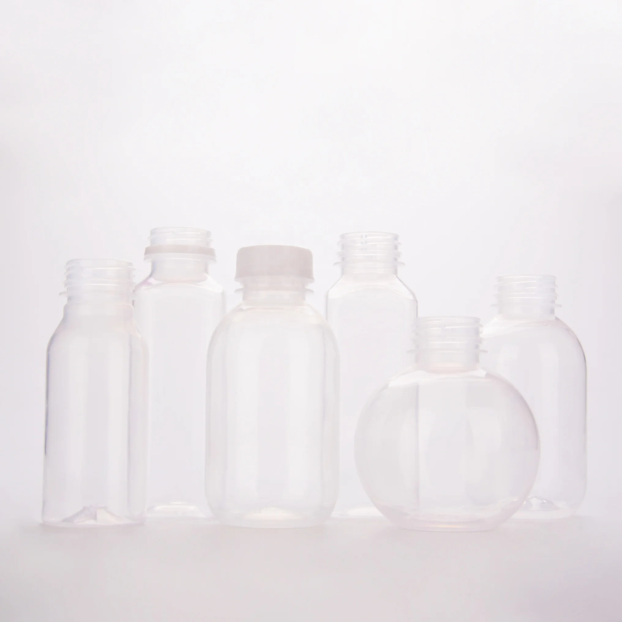 High temperature 121 degree resistance 250ml 350ml Water milk PP coffee plastic bottles