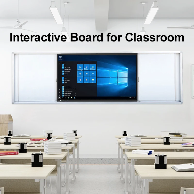 Factory Price OEM ODM 12 Points Touch 110 Inch Electronic Interactive Whiteboard Smart Blackboard For School
