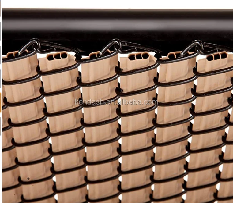 Manufacturer Supply Insert for PVC Chain Link Fence Weave Garden Fenceing Decorative