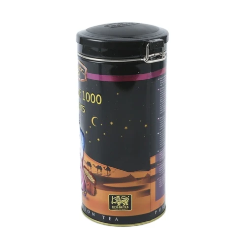Round coffee packing box Airtight lid coffee tin box