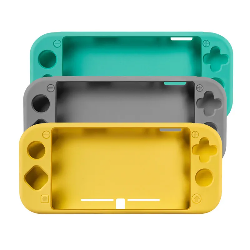 Silicone Case Shockproof Non-slip Protective Soft Full Cover for Nintendo Switch Lite Console