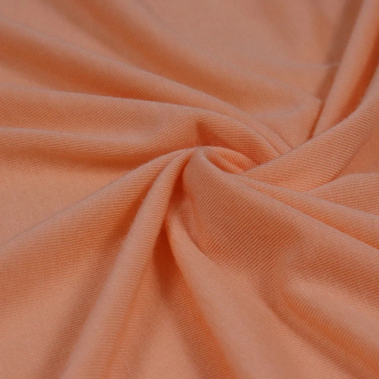 
High Quality 60s Single Jersey 90% Lenzing Modal 10% Spandex Knit fabric 
