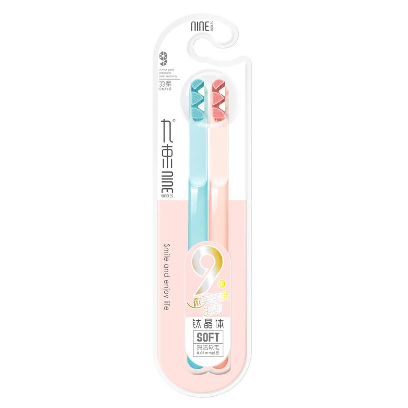 Innovative  New Design biodegradable eco friendly Tooth Brush 20000 Bristles Soft Toothbrushes for Children Pregnant Women